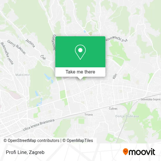 Profi Line map