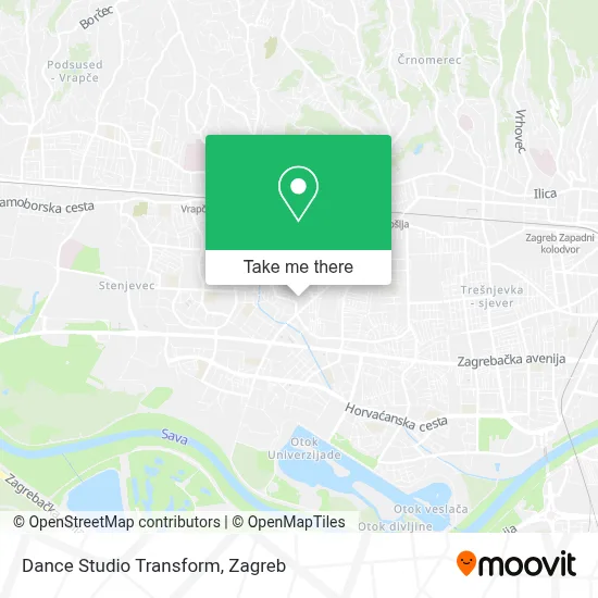 Dance Studio Transform map
