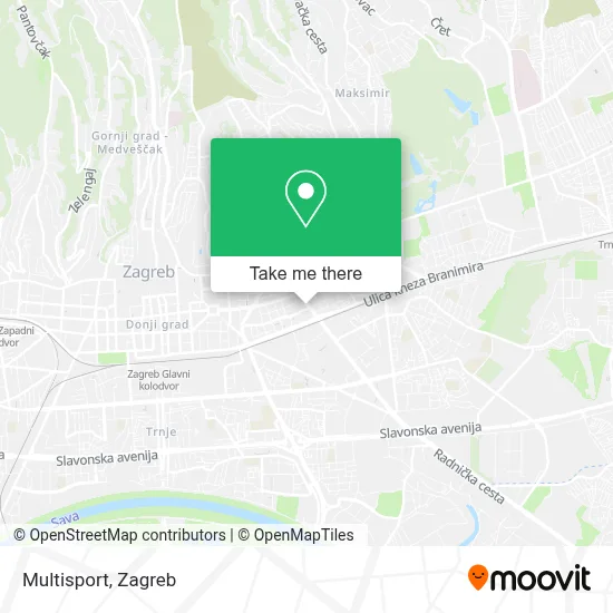 Multisport map
