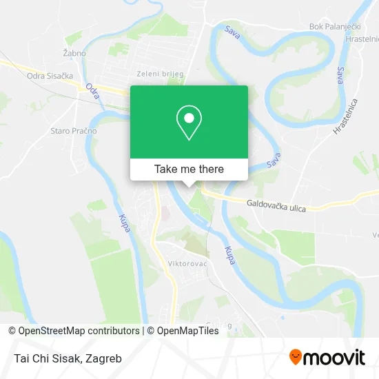 Tai Chi Sisak map
