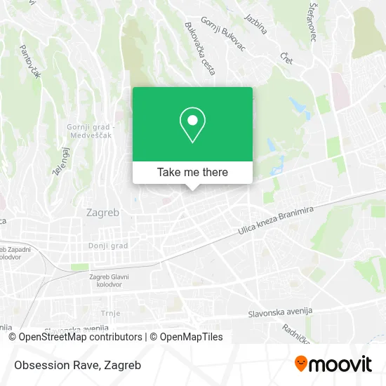 Obsession Rave map
