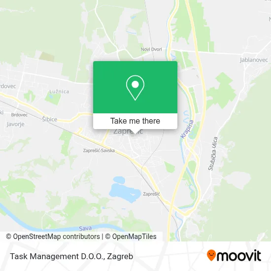 Task Management D.O.O. map
