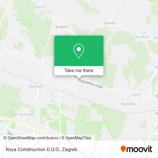 Roya Construction D.O.O. map