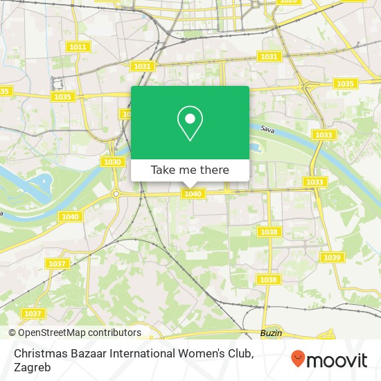 Christmas Bazaar International Women's Club map