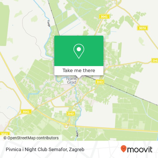 Pivnica i Night Club Semafor map