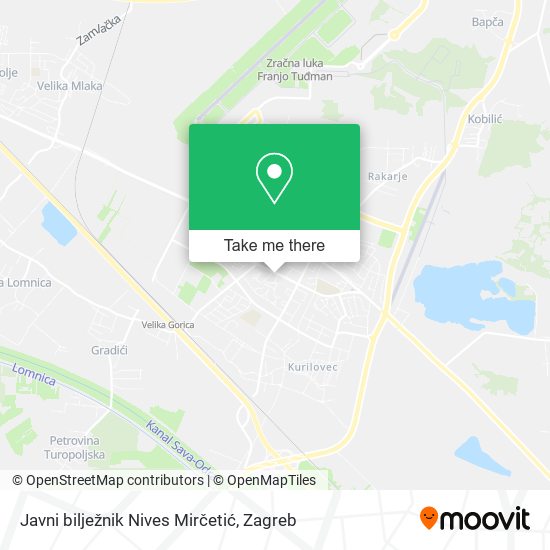 Javni bilježnik Nives Mirčetić map