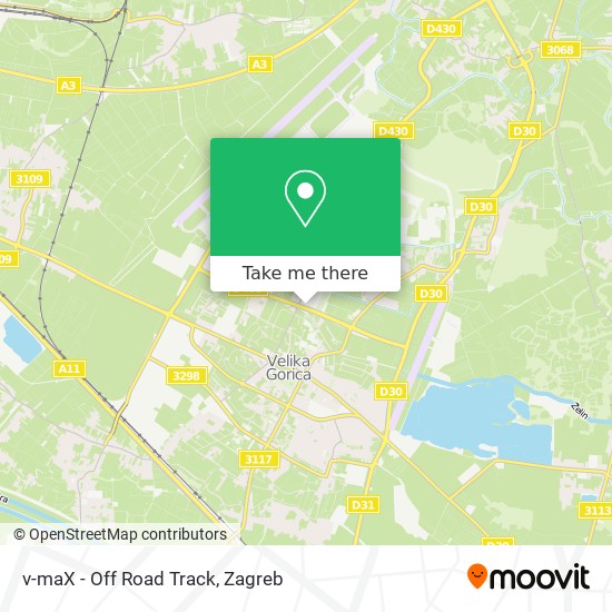 v-maX - Off Road Track map