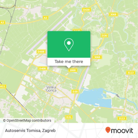 Autoservis Tomisa map