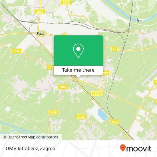 OMV Istrabenz map