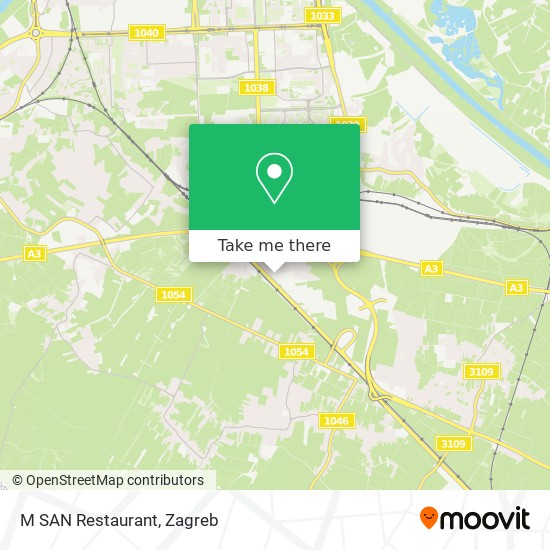 M SAN Restaurant map