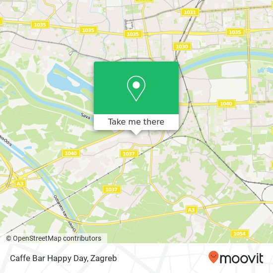 Caffe Bar Happy Day map