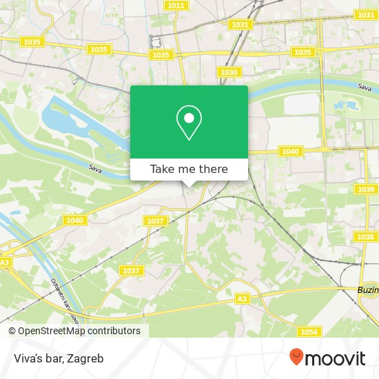 Viva's bar map