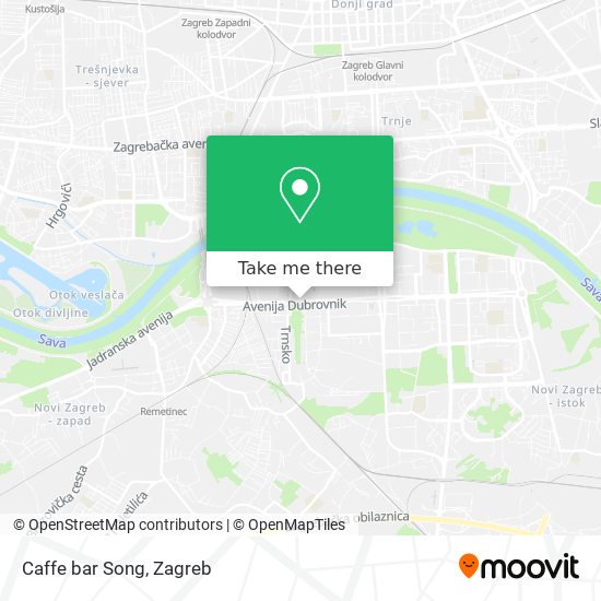 Caffe bar Song map