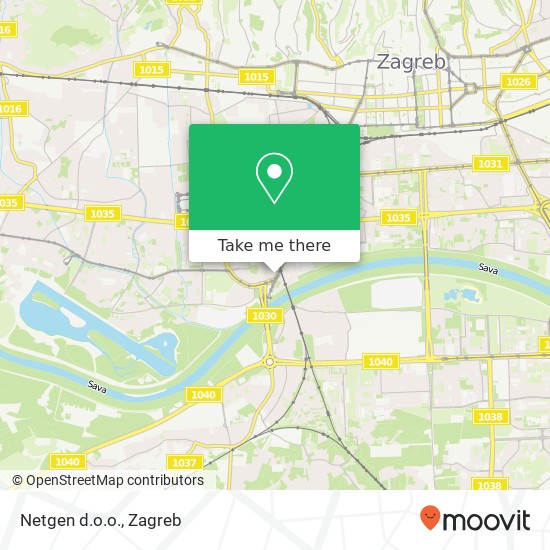 Netgen d.o.o. map