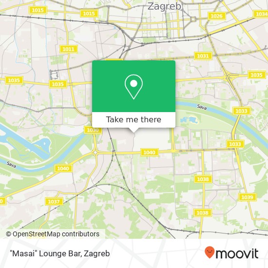 "Masai" Lounge Bar map