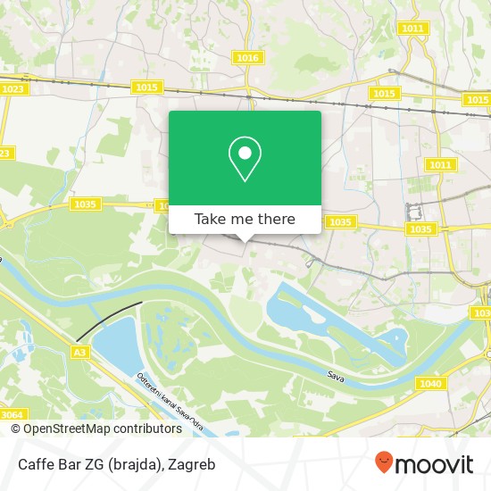 Caffe Bar ZG (brajda) map