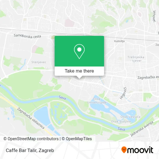 Caffe Bar Talir map