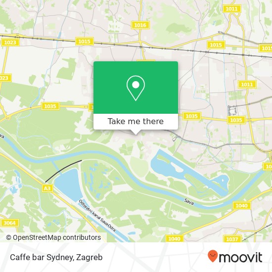 Caffe bar Sydney map