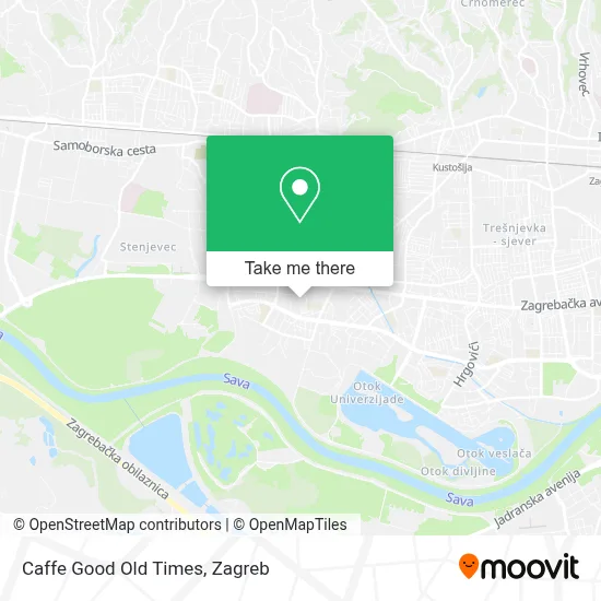 Caffe Good Old Times map