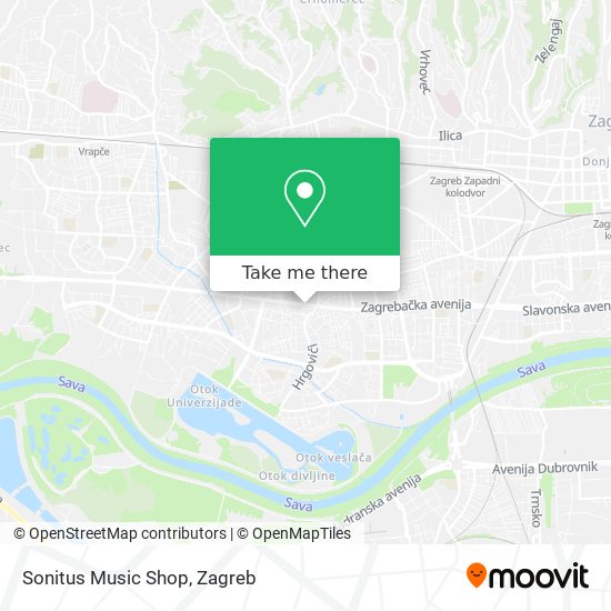 Sonitus Music Shop map