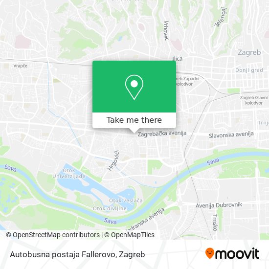 Autobusna postaja Fallerovo map