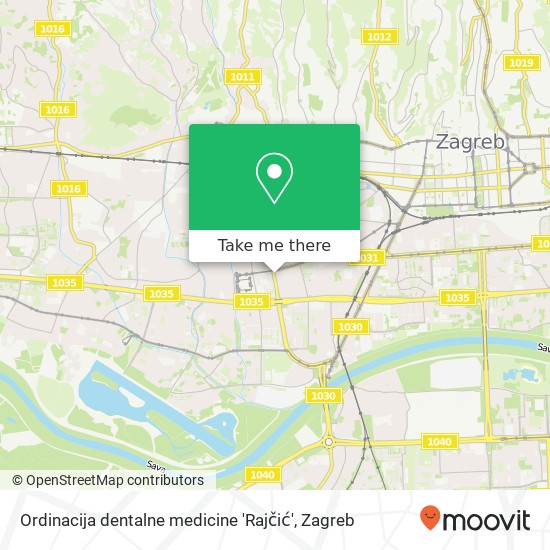 Ordinacija dentalne medicine 'Rajčić' map