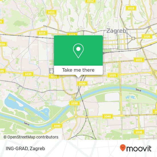 ING-GRAD map