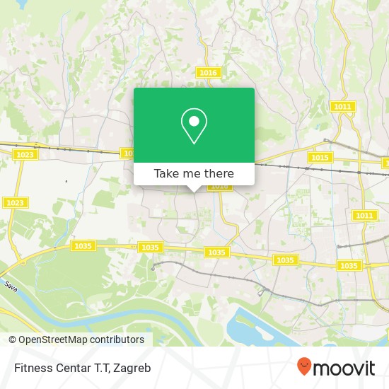Fitness Centar T.T map
