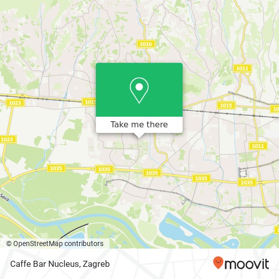 Caffe Bar Nucleus map