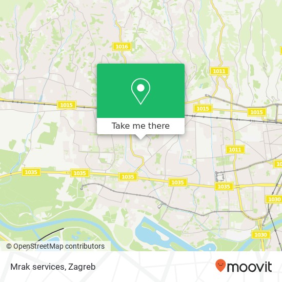 Mrak services map