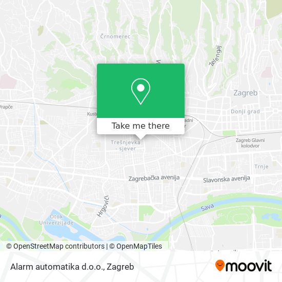 Alarm automatika d.o.o. map