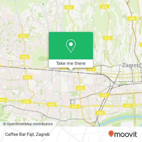 Caffee Bar Fajt map