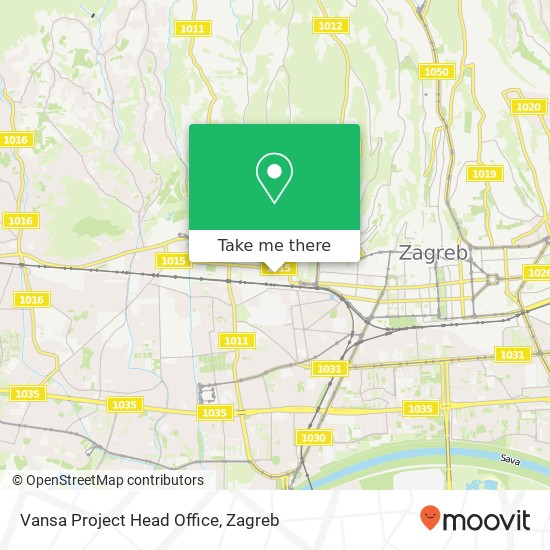 Vansa Project Head Office map