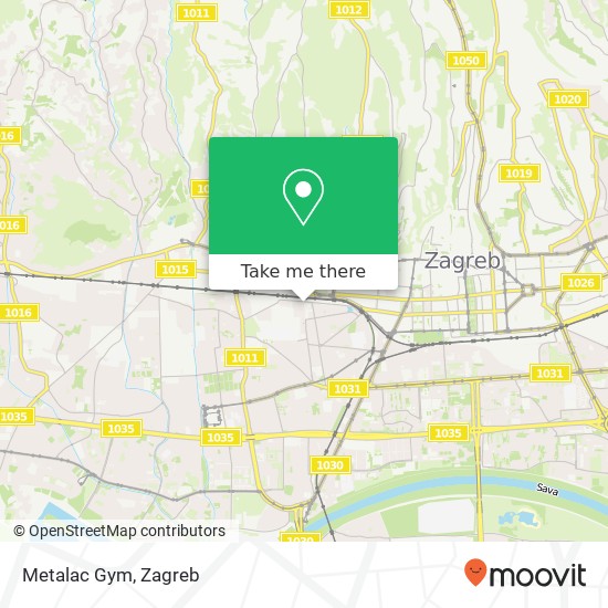 Metalac Gym map