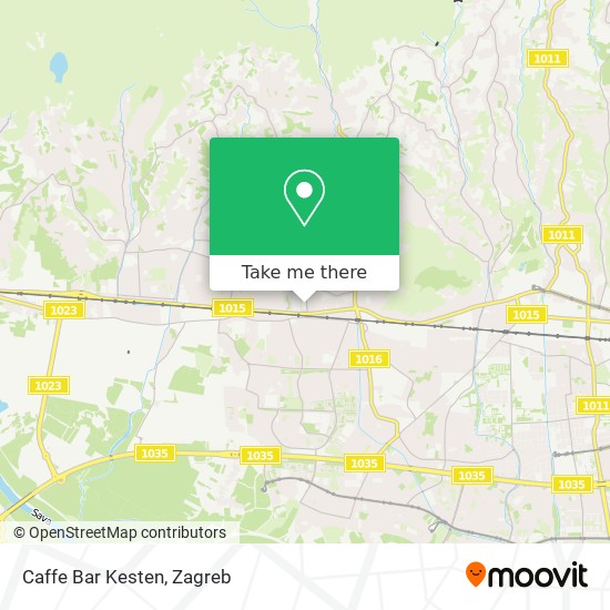 Caffe Bar Kesten map