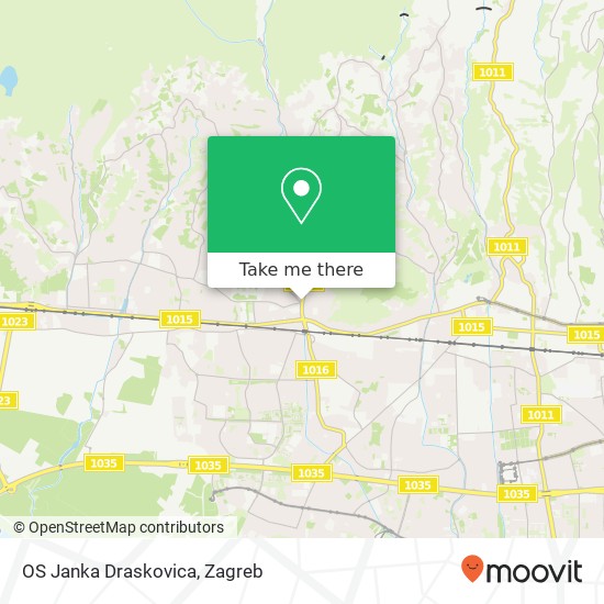 OS Janka Draskovica map