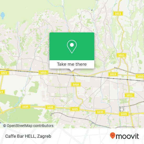 Caffe Bar HELL map
