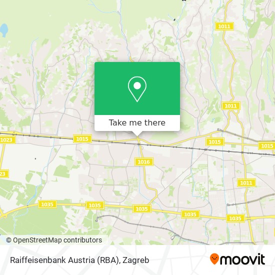 Raiffeisenbank Austria (RBA) map