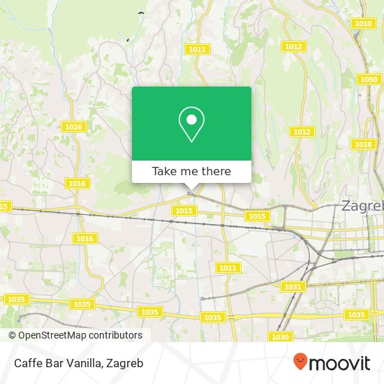 Caffe Bar Vanilla map