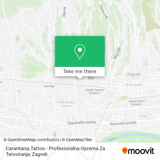 Carantania Tattoo - Profesionalna Oprema Za Tetoviranje map
