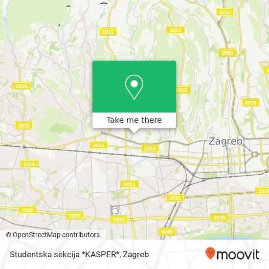 Studentska sekcija *KASPER* map