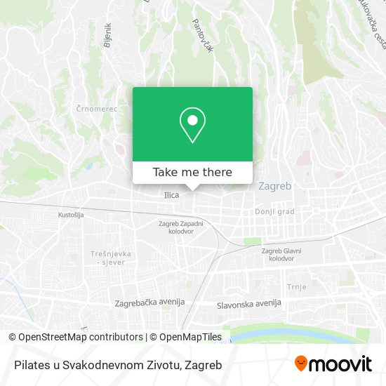 Pilates u Svakodnevnom Zivotu map