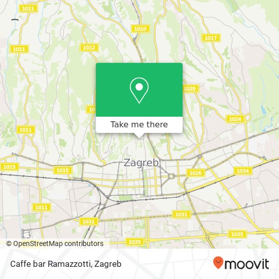 Caffe bar Ramazzotti map