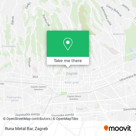 Runa Metal Bar map