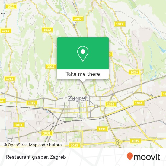 Restaurant gaspar map