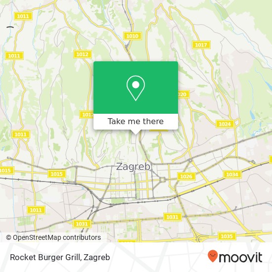 Rocket Burger Grill map