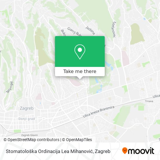 Stomatološka Ordinacija Lea Mihanović map