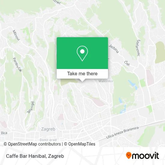 Caffe Bar Hanibal map