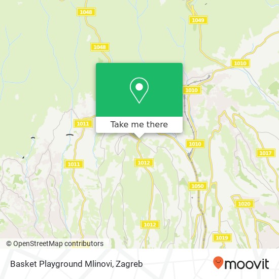 Basket Playground Mlinovi map