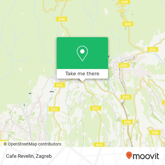 Cafe Revelin map